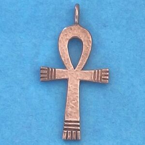 Retired James Avery Rare Sterling Silver Egyptian Ankh Cross Pendant Unisex
